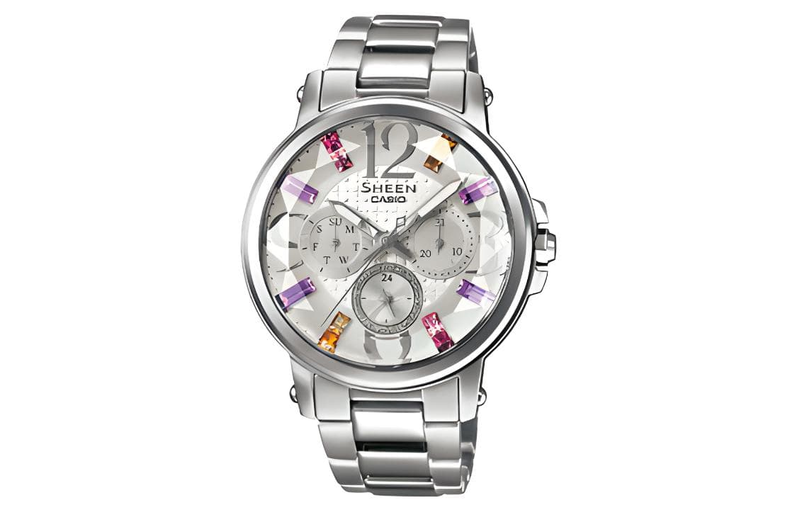 Часы CASIO SHEEN 44*38.4*11mm SHE-3035D-7A - изображение 1
