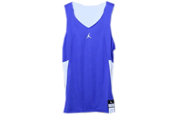 Баскетбольная майка Jordan Reversible Basketball Vest Blue - изображение 2