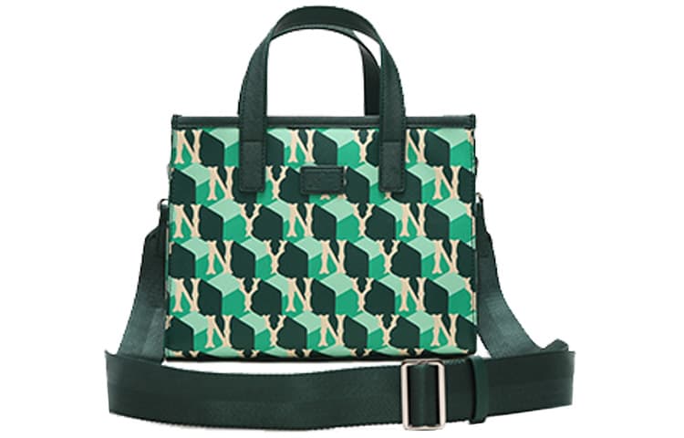Сумка MLB Monogram Tote Bag Deep Green - изображение 4