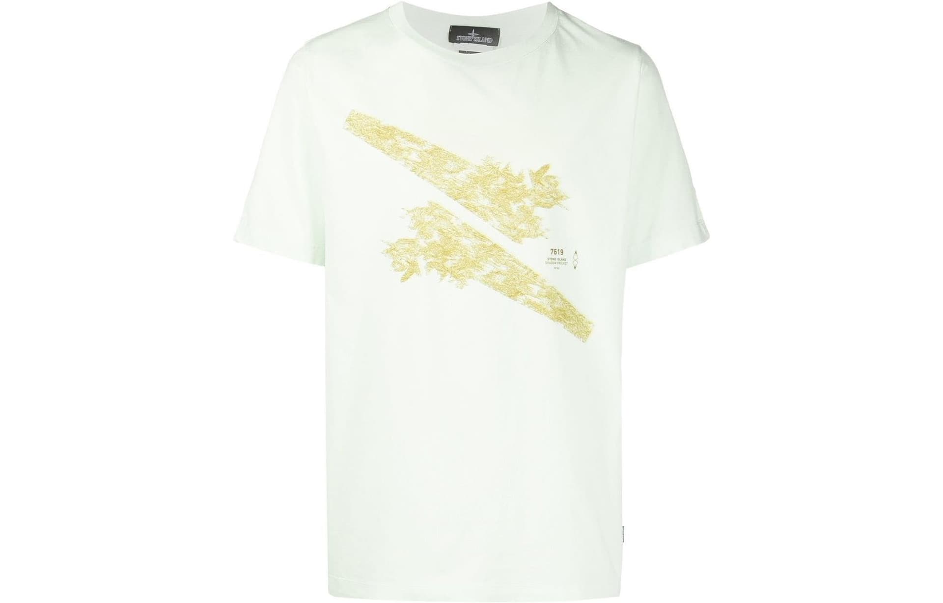 Футболка Stone Island Shadow Project Light Green Tee - изображение 1