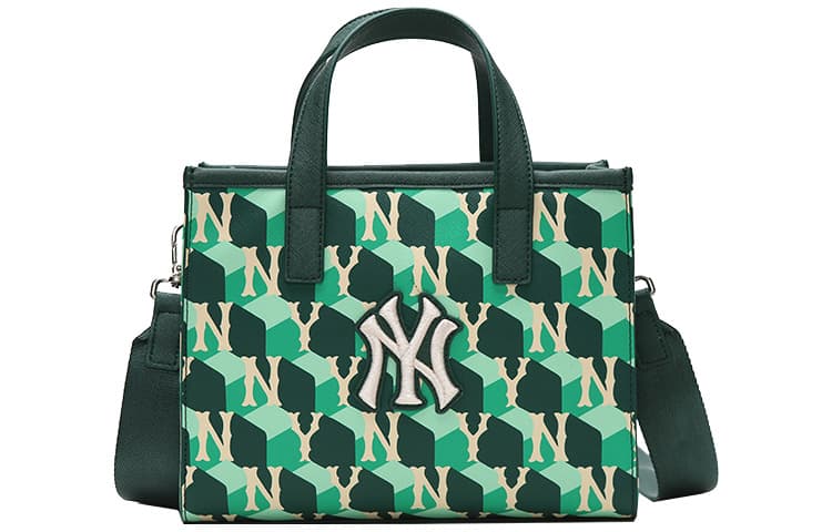 Сумка MLB Monogram Tote Bag Deep Green - изображение 1