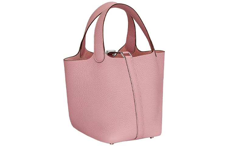 Сумка HERMES Picotin Lock 18 Taurillon Clemence 3Q RoseSakura - изображение 3