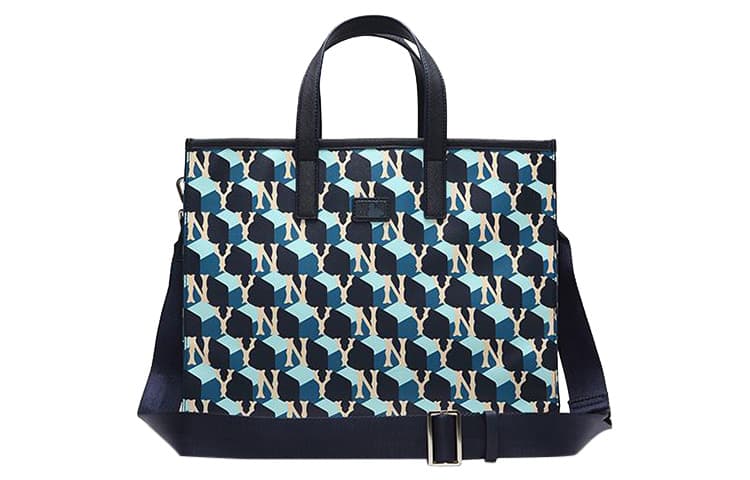 Сумка MLB Monogram Tote Bag Navy - изображение 2