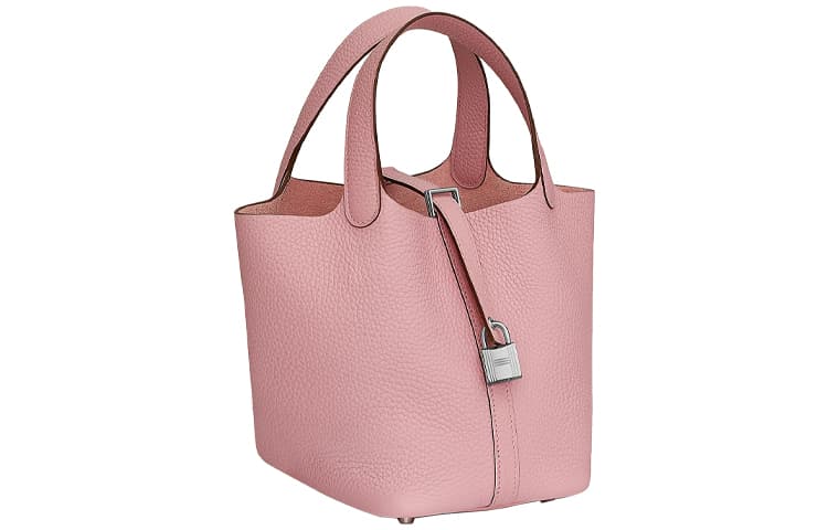 Сумка HERMES Picotin Lock 18 Taurillon Clemence 3Q RoseSakura - изображение 2
