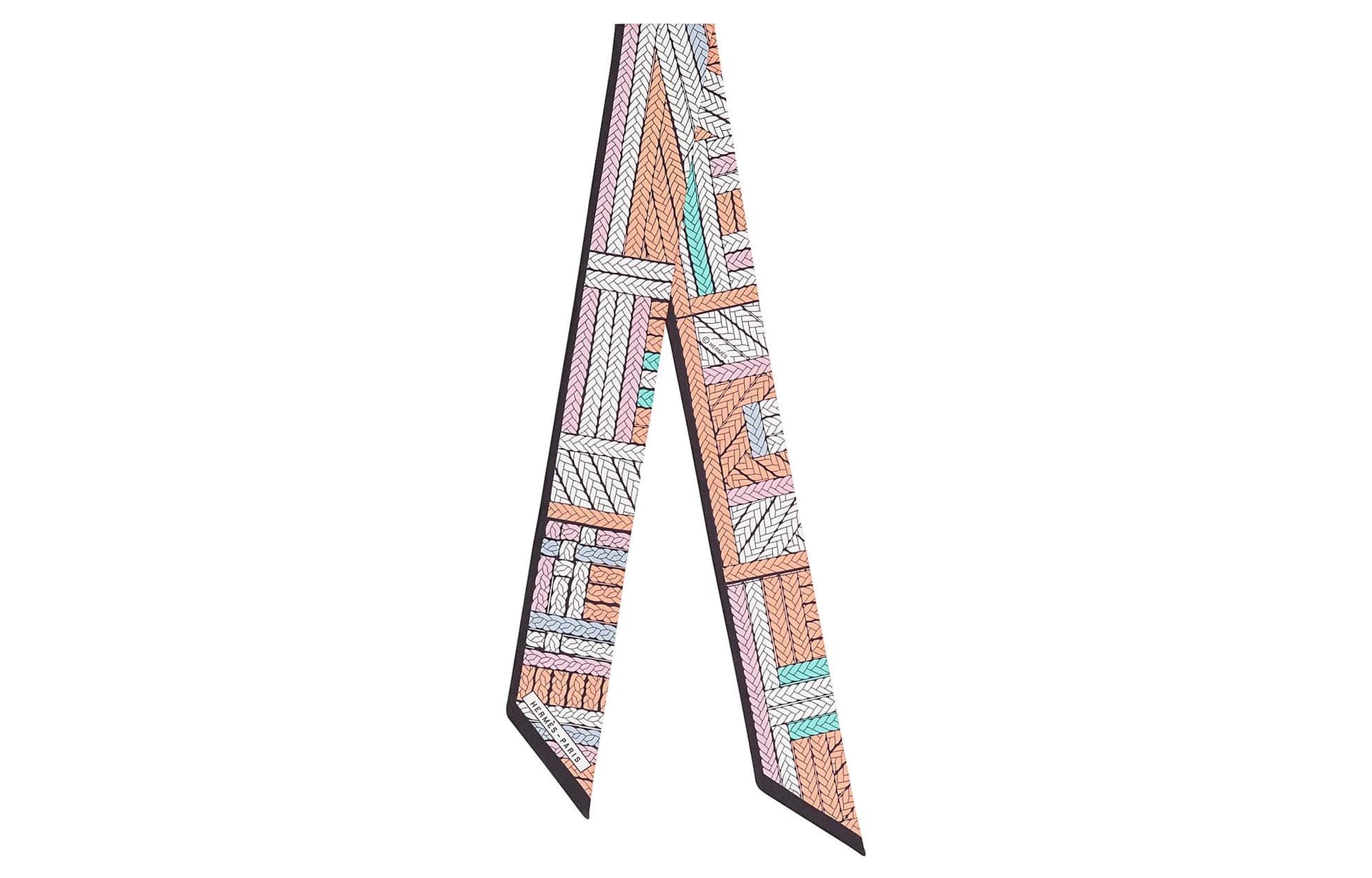 Платок HERMES Tresses H Twilly - изображение 1