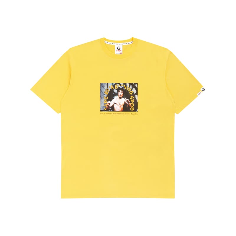 Футболка Aape x Bruce Lee FW22 LogoT - изображение 1