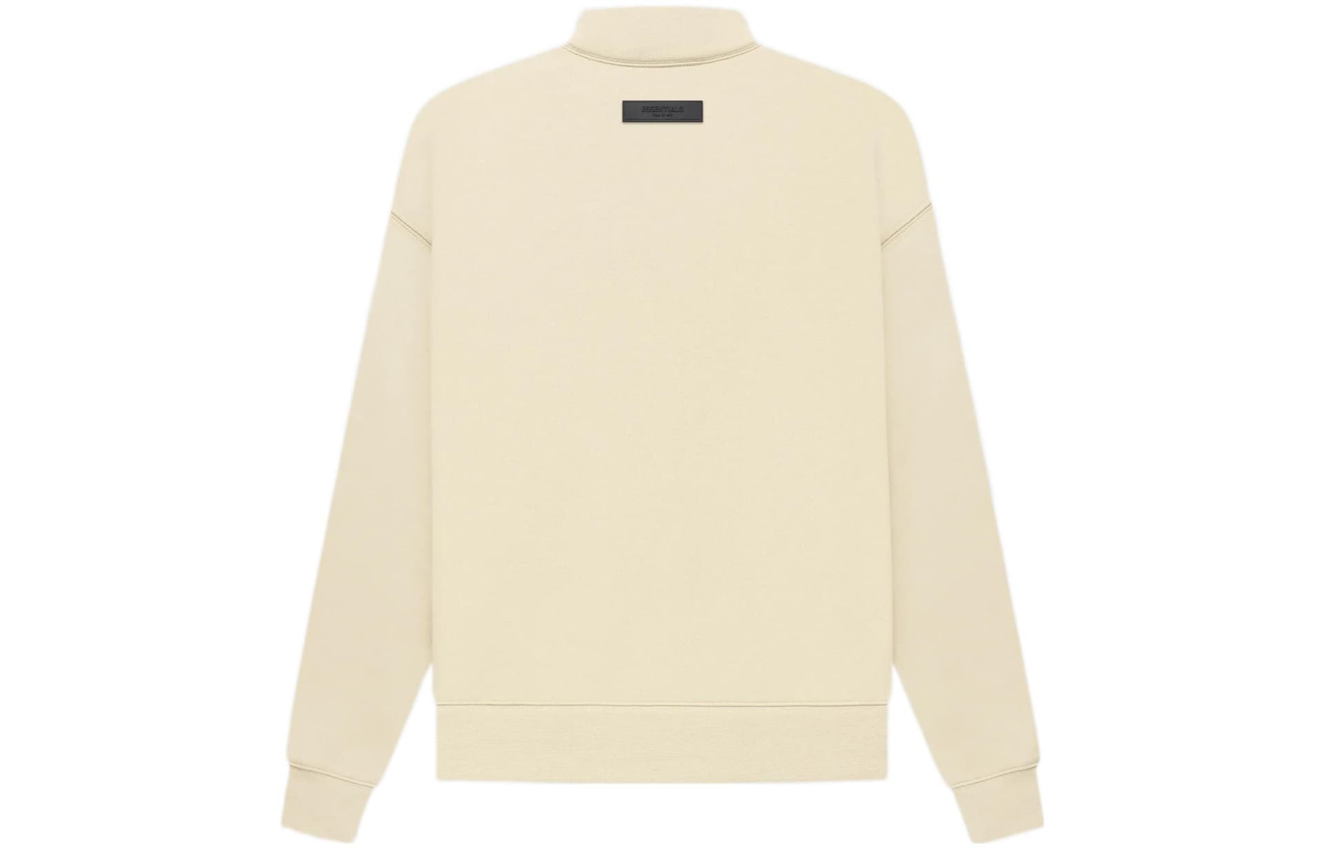 Худи Fear of God Essentials FW22 Mockneck Egg shell Logo - изображение 2