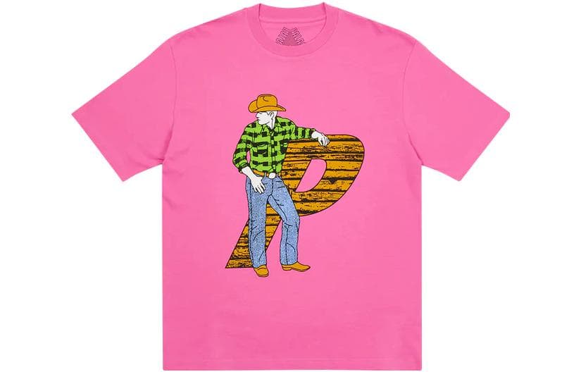 Футболка PALACE FW22 Saddle Up T-shirt Pink T - изображение 1