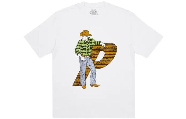 Футболка PALACE FW22 Saddle UP T-Shirt White T - изображение 1