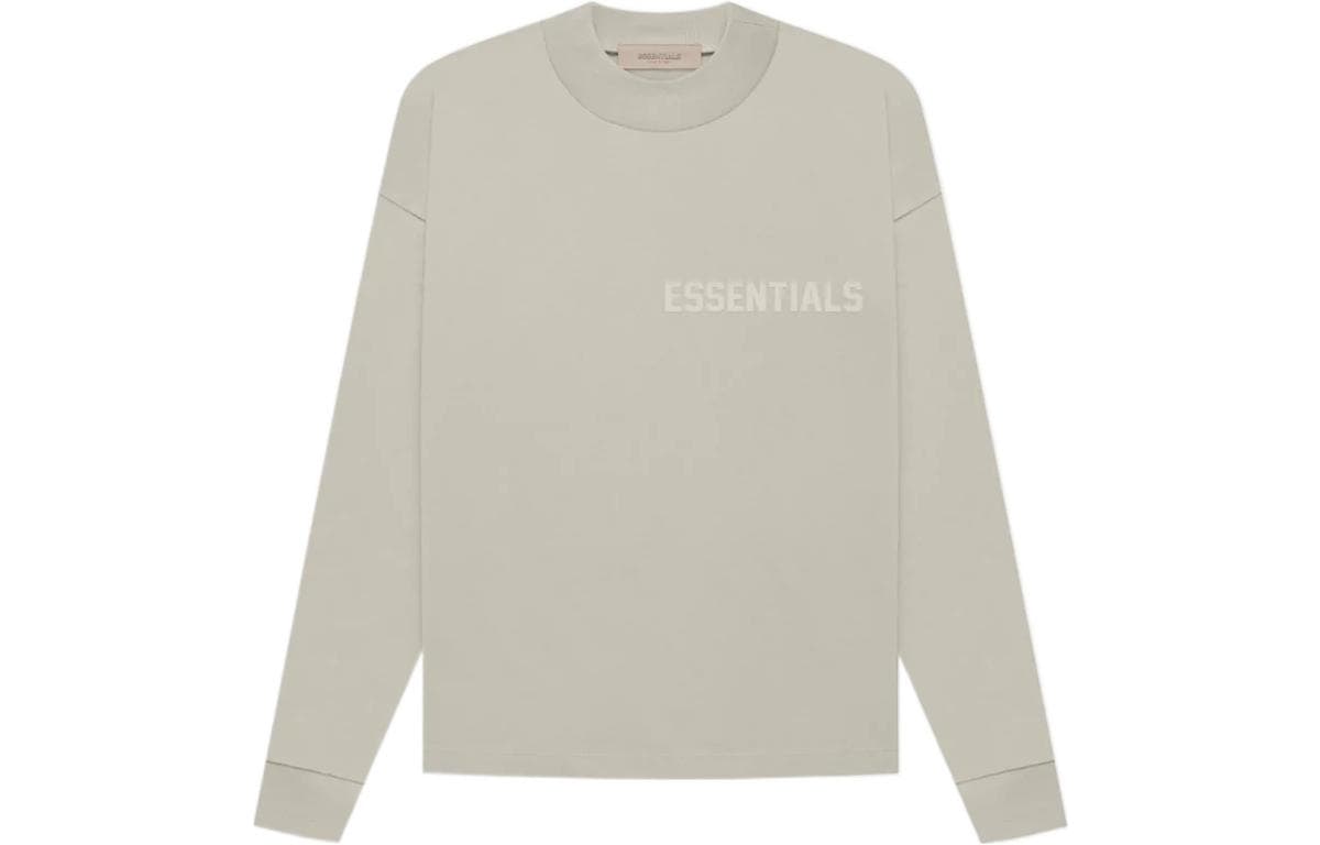 Футболка Fear of God Essentials FW22 Ls Tee smoke LogoT - изображение 1