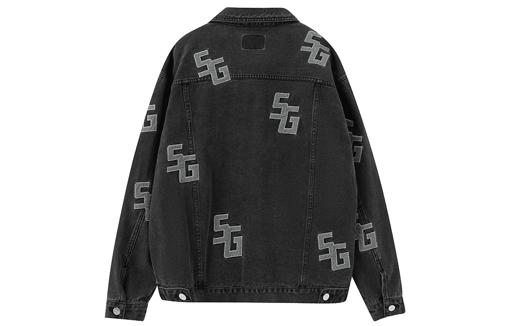 Джинсовая куртка SPRAYGROUND Logo - изображение 2