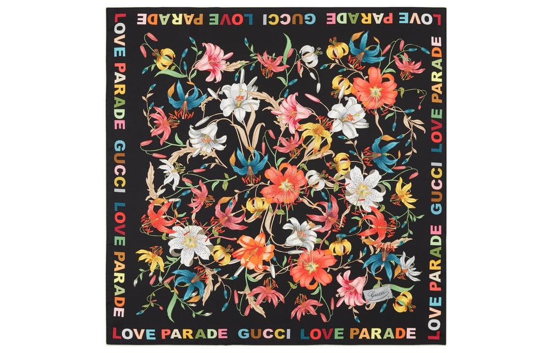 Платок GUCCI Love Parade - изображение 1