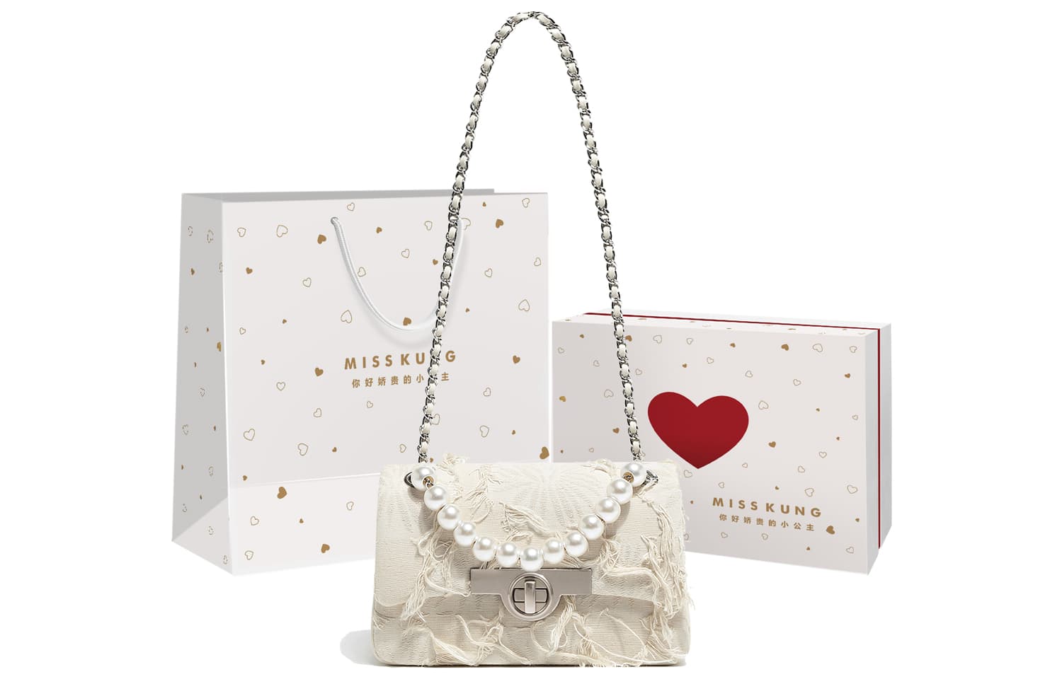 Сумка Miss Kung Pearl Chain Bag - изображение 1