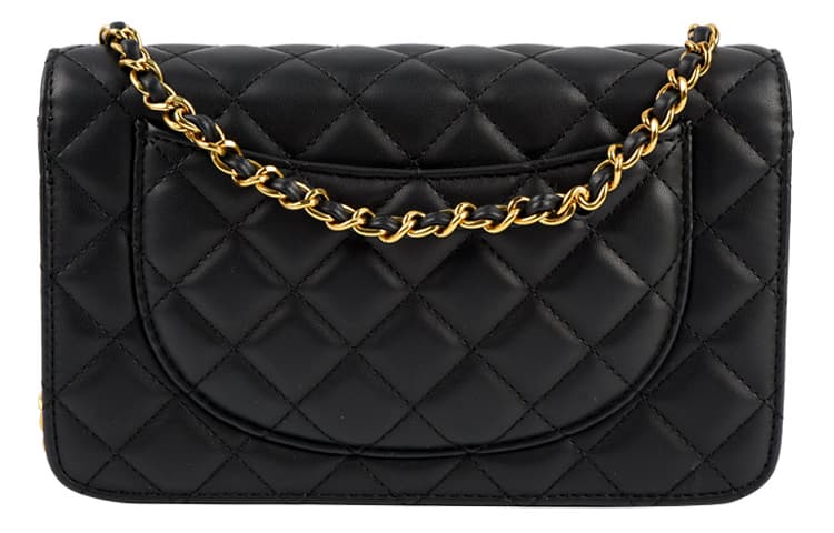 Сумка через плечо Charles & Keith Quilted Chain Shoulder Bag Black - изображение 3