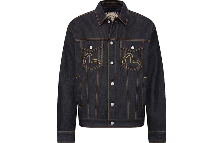 Джинсовая куртка EVISU Denim Jacket - изображение 2