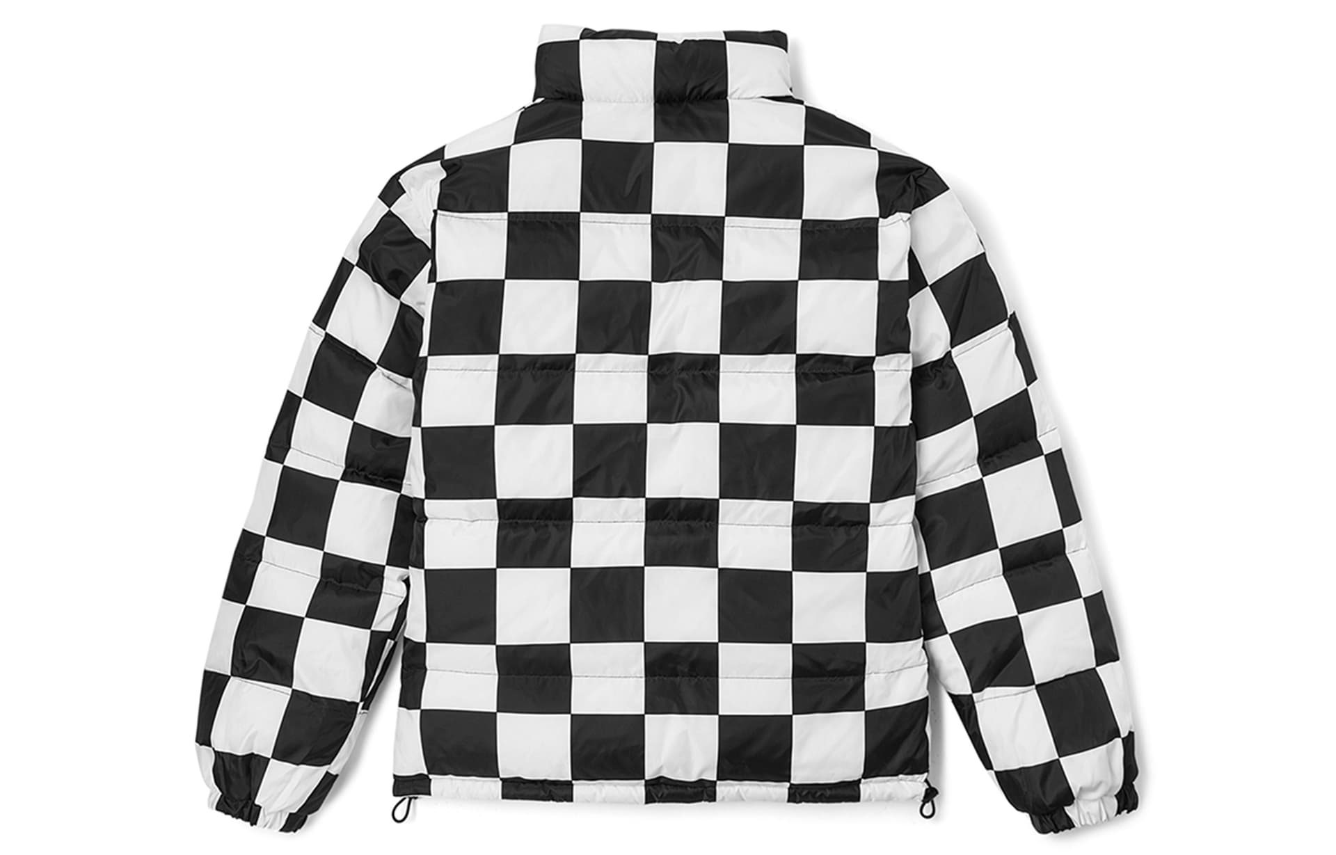 Зимняя куртка Vans Reversible Checkered Long Sleeve Puffer Jacket - изображение 2