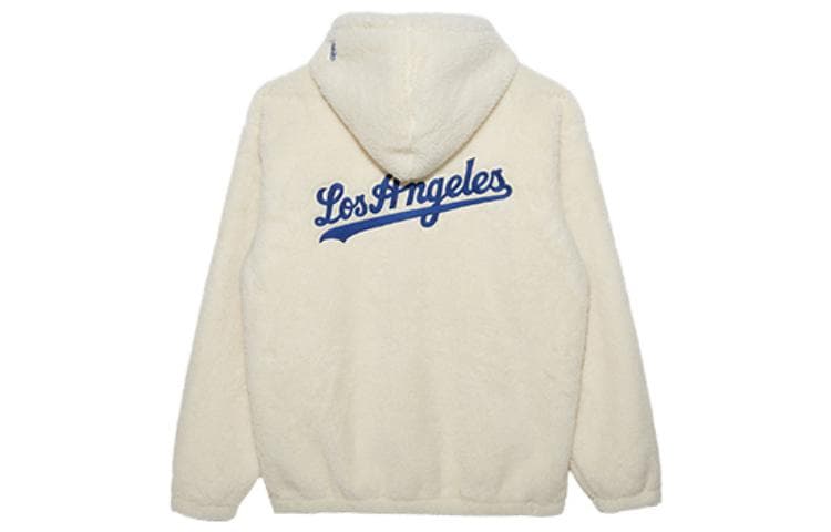 Куртка New Era FW22 Logo Hoodie Jacket White - изображение 2