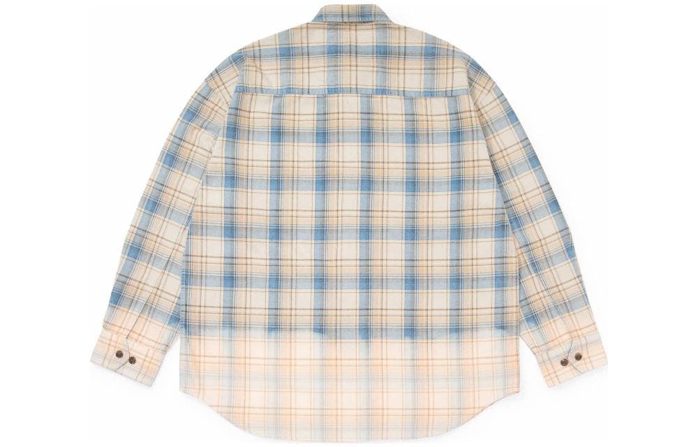 Рубашка MADNESS Dip Dye Checked Shirt - изображение 2