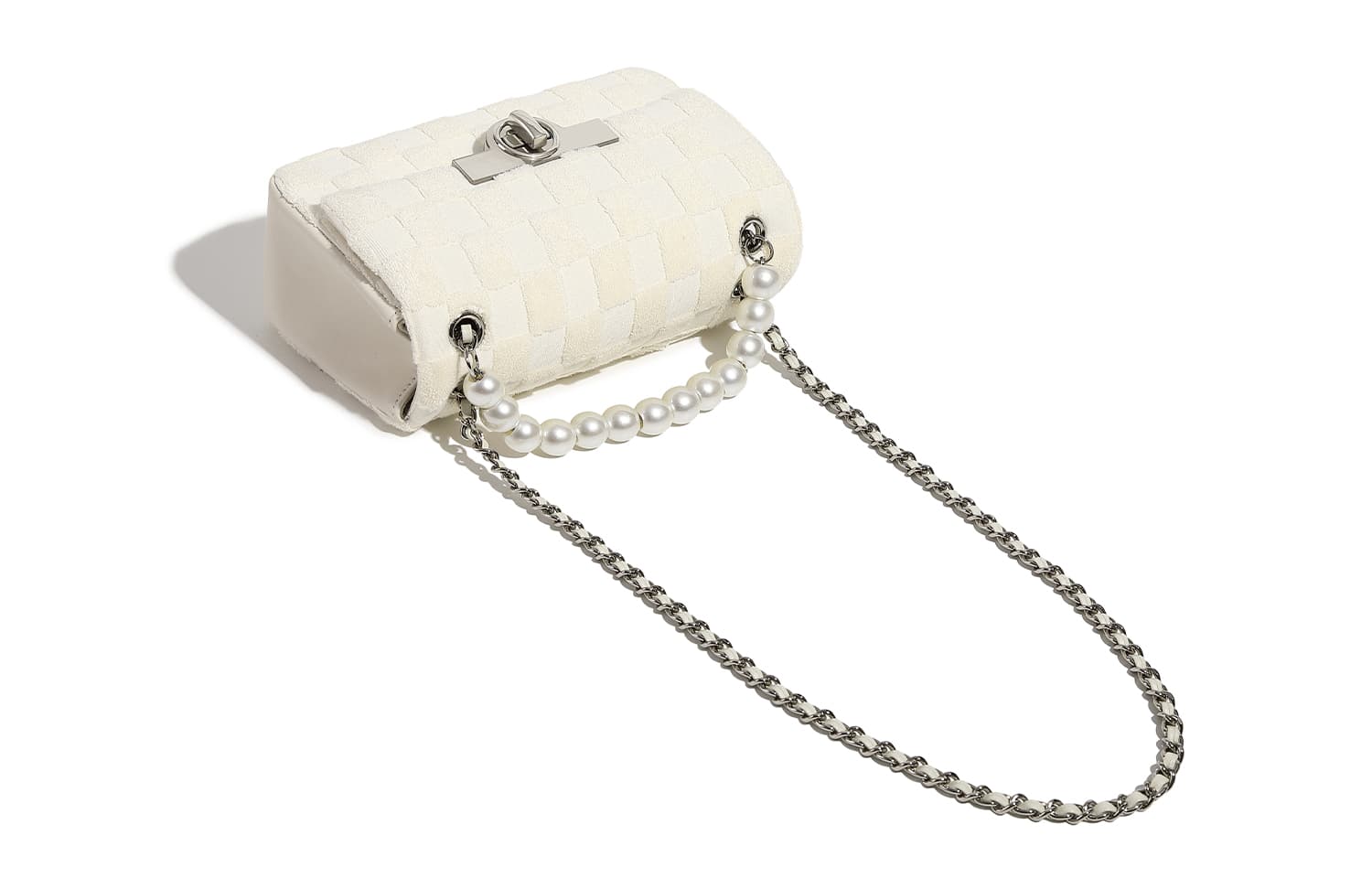 Мини-сумка Miss Kung Chain Bag White - изображение 3