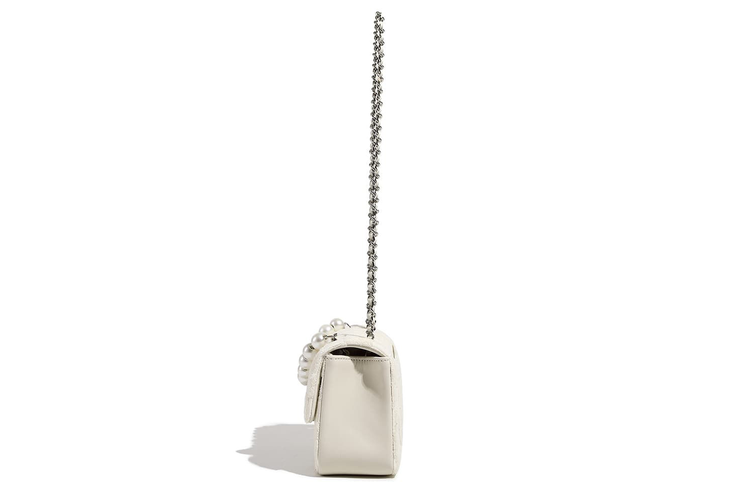Мини-сумка Miss Kung Chain Bag White - изображение 5