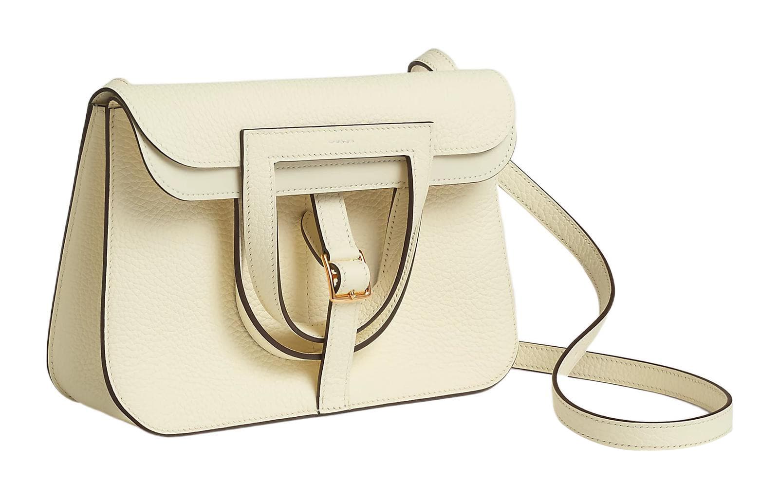 Сумка HERMES Halzan 25 Clemence I2 Nata - изображение 2