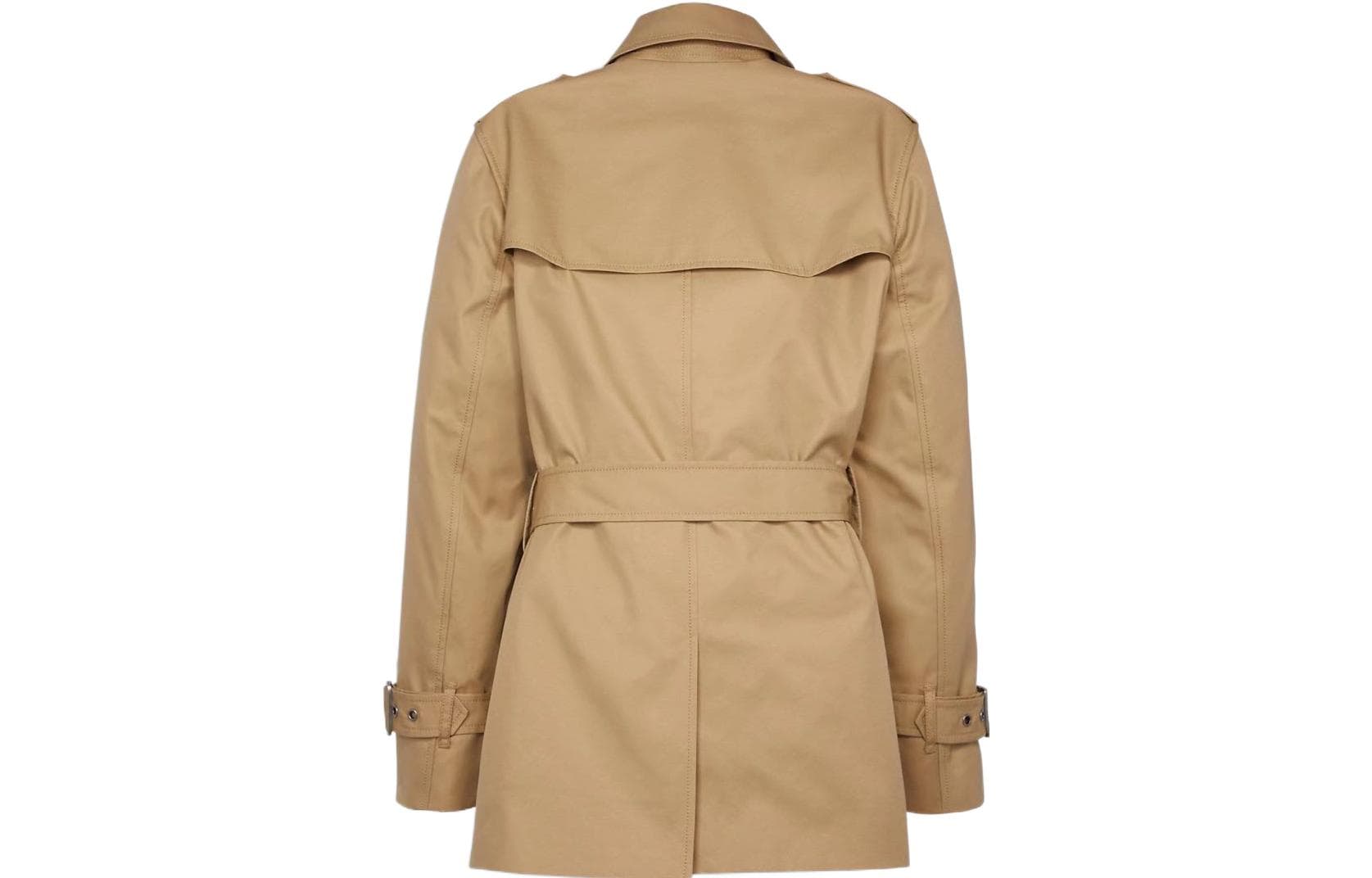 COACH Double-Breasted Trench Coat Khaki - изображение 2