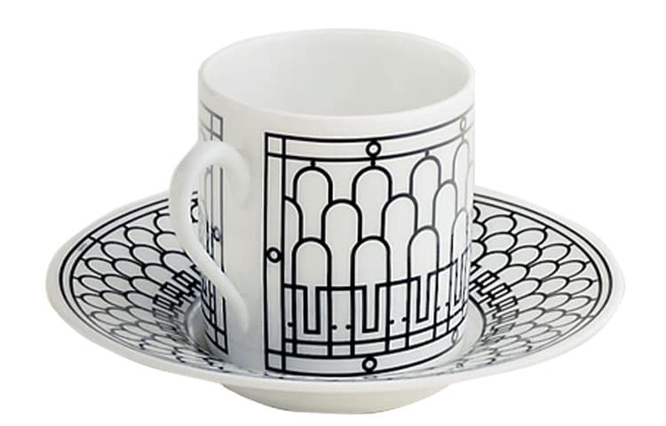 HERMES Tasse Caf Et Soucoupe H Dco 90ml - изображение 2