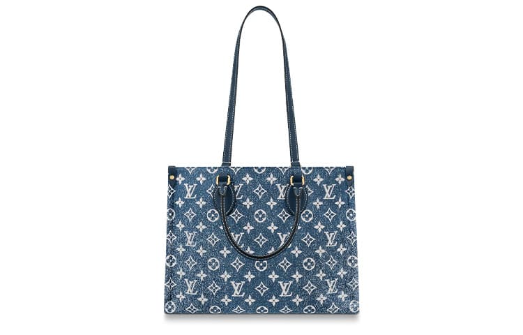 Сумка Louis Vuitton Onthego MM Blue - изображение 3