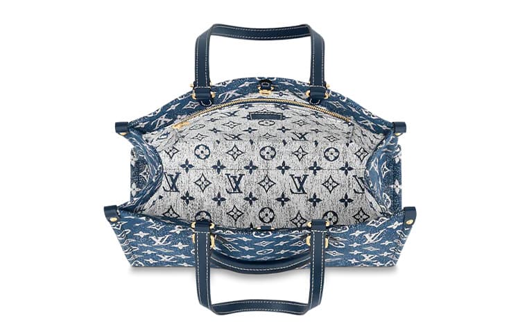 Сумка Louis Vuitton Onthego MM Blue - изображение 4