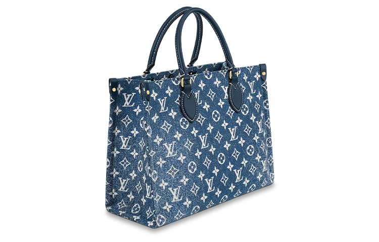 Сумка Louis Vuitton Onthego MM Blue - изображение 2