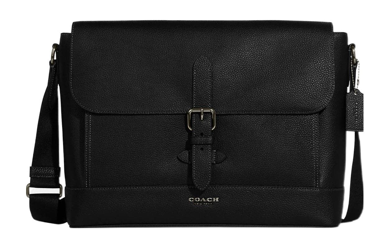 Сумка через плечо COACH Hudson 36 Black - изображение 1