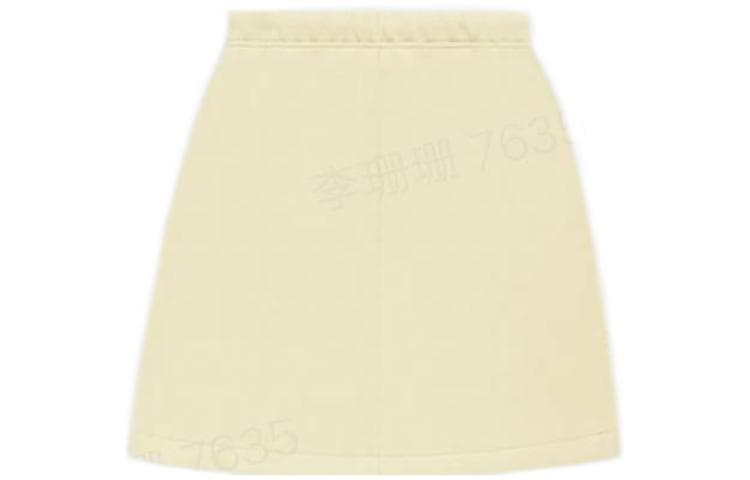 Fear of God Essentials FW22 Kids Mid Length Skirt Canary - изображение 2