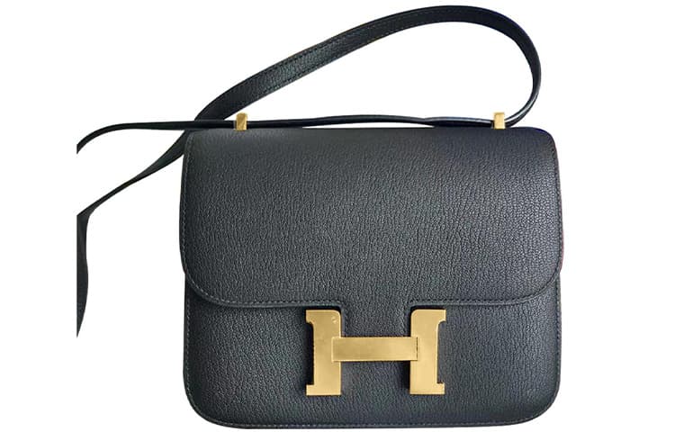Сумка через плечо HERMES Constance 19 Noir - изображение 1