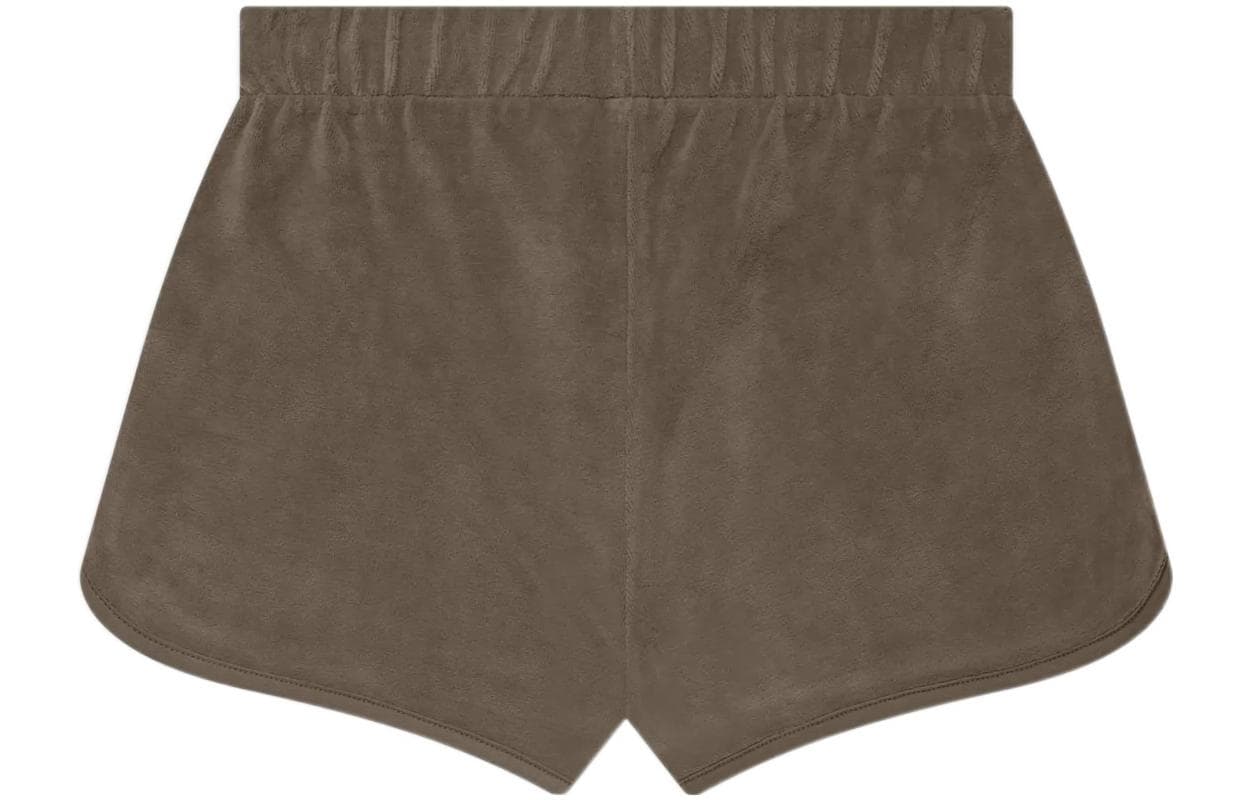 Шорты Fear of God Essentials FW22 Womens Velour Short Wood Logo - изображение 2