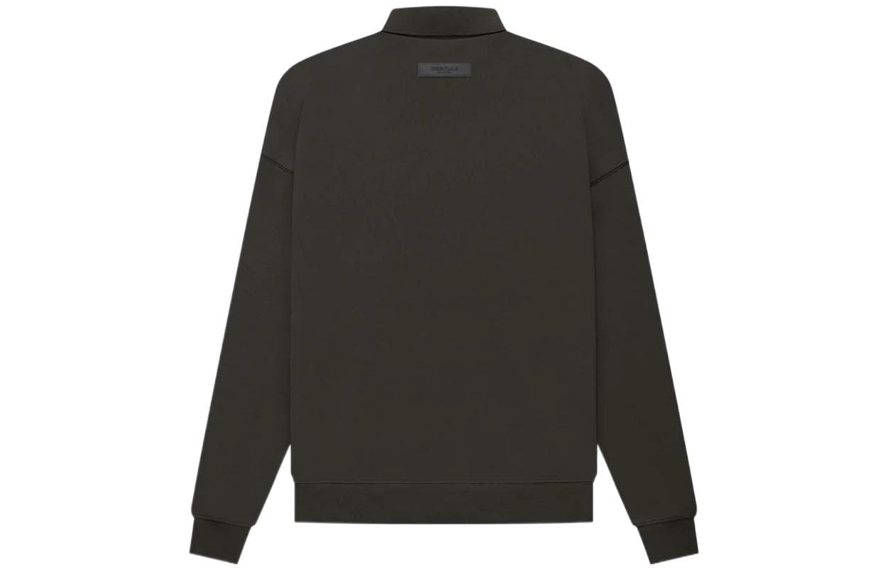 Поло Fear of God Essentials FW22 Ls Polo Off Black Polo - изображение 2