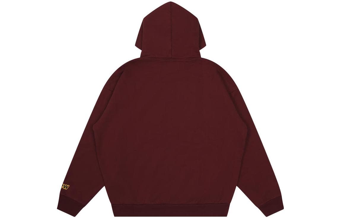 Худи Drew House Mascot Oversized Hoodie Burgundy - изображение 2