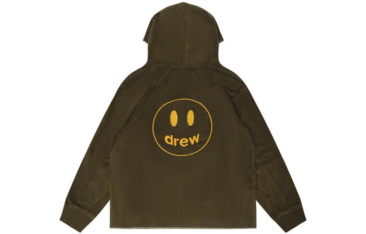 Худи Drew House FW22 Corduroy Hoodie Drew Logo - изображение 2