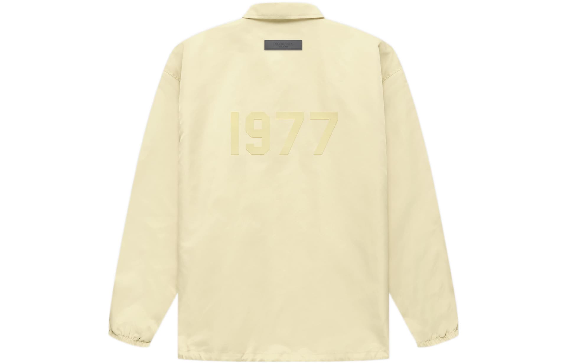 Куртка Fear of God Essentials FW22 Nylon Coaches Jacket Canary Logo - изображение 2