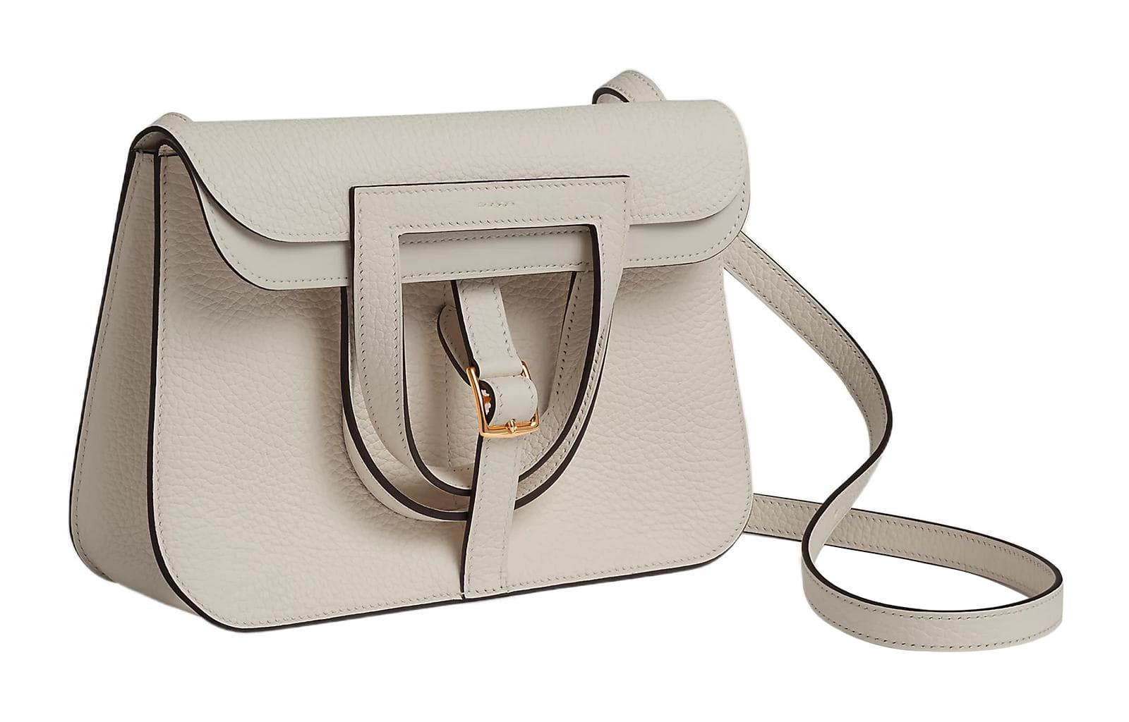 Сумка HERMES Halzan 25 Clemence 8L Beton - изображение 2
