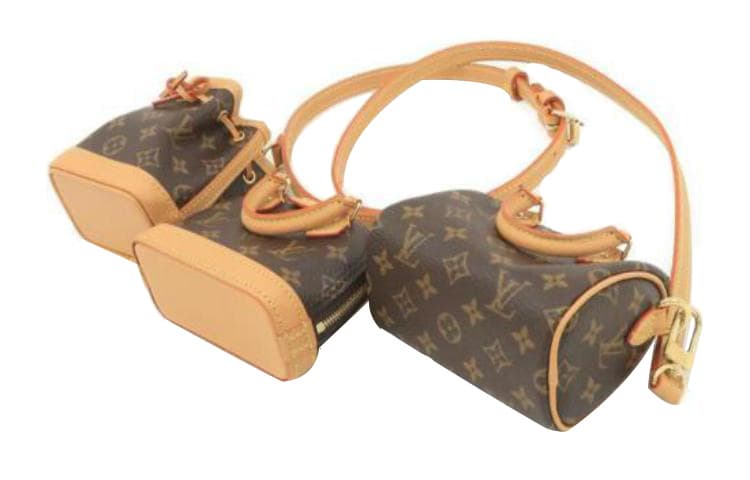 Сумка через плечо Louis Vuitton Trio Icons Brown - изображение 4