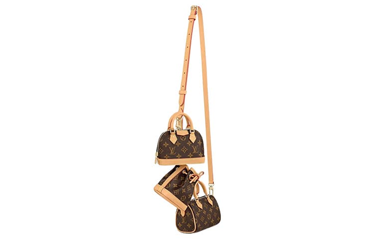 Сумка через плечо Louis Vuitton Trio Icons Brown - изображение 2