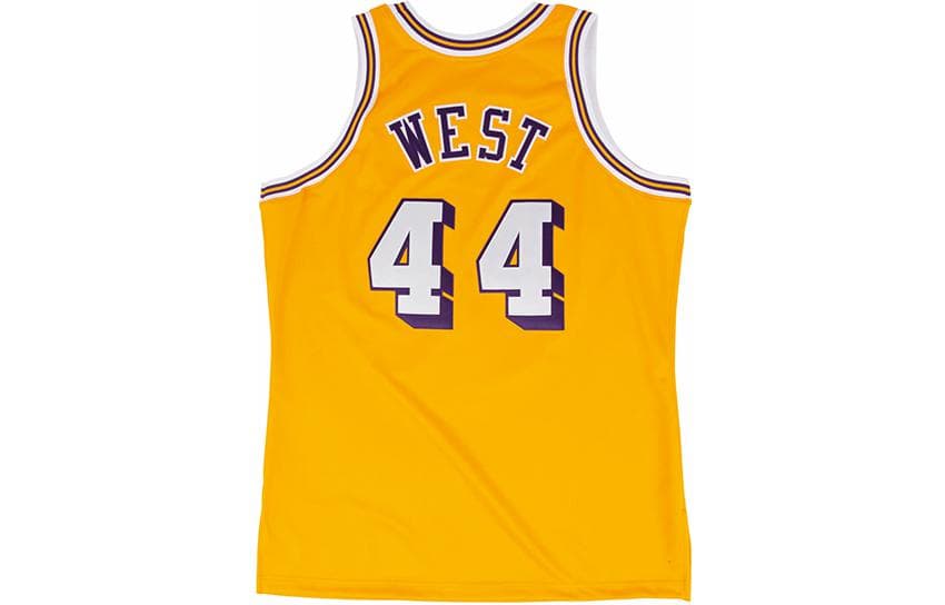 Баскетбольная майка Mitchell Ness Баскетбольная Джерси Мужская Желтая - изображение 2