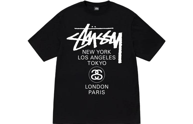 Футболка Stussy World Tour Tee LogoT - изображение 1