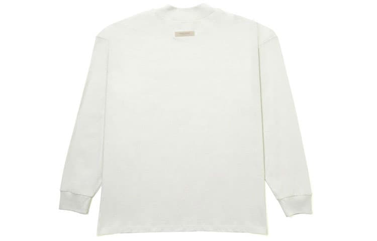 Футболка Fear of God Essentials FW21 Innersect Adult Ls Tee Mozzarella LogoT - изображение 2