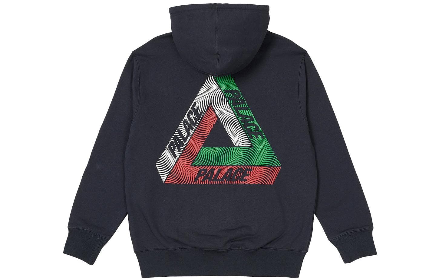 Худи PALACE FW22 Swirl Tri-ferg Hood Navy Logo - изображение 2