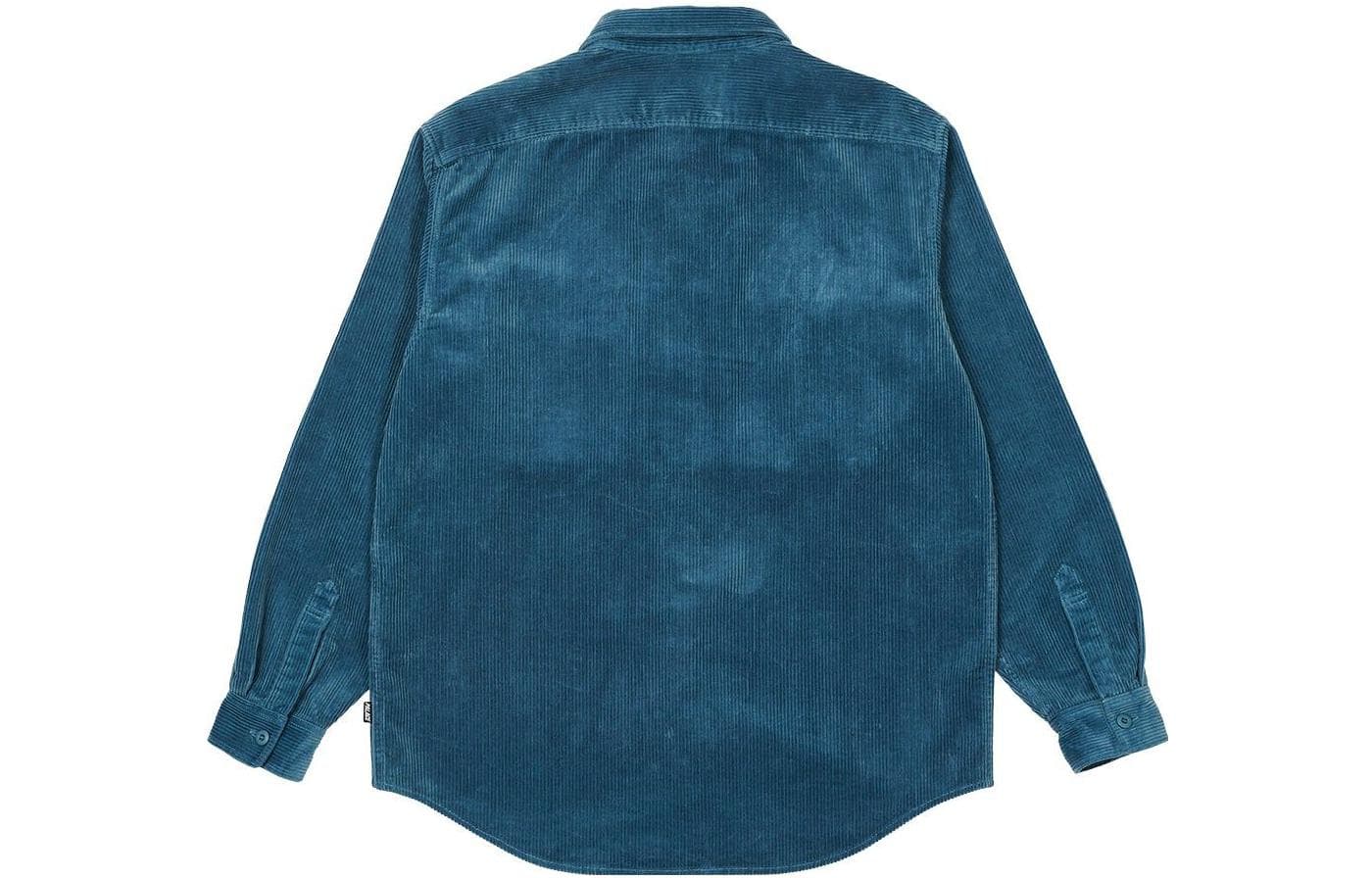 Рубашка PALACE FW22 Cargo Cord Shirt Blue - изображение 2