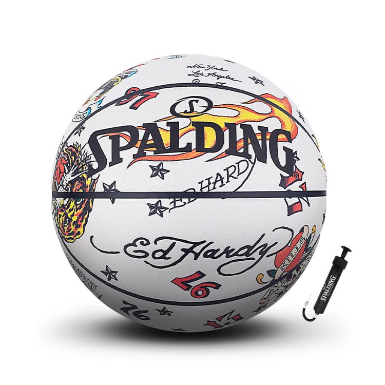 Мяч SPALDING x Ed Hardy 7 PU - изображение 4