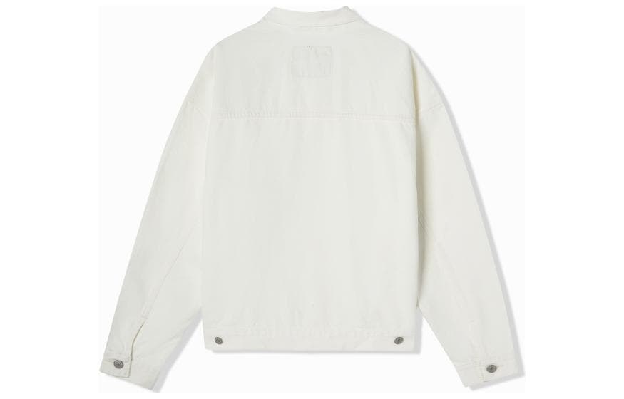 Джинсовая куртка Levi’s Solid Color Denim Jacket White - изображение 2