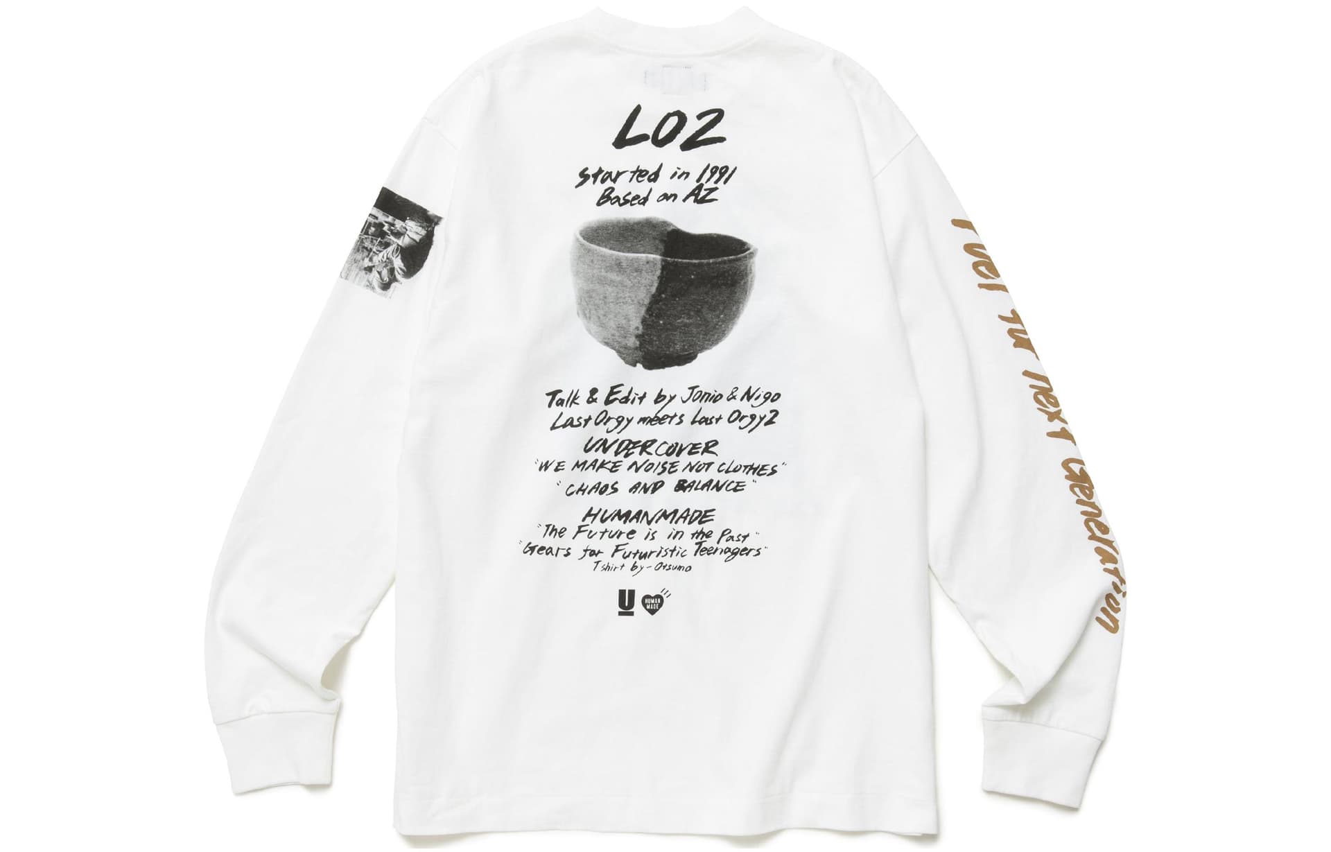 Футболка HUMAN MADE Last Orgy2 Ls T-shirt T - изображение 2