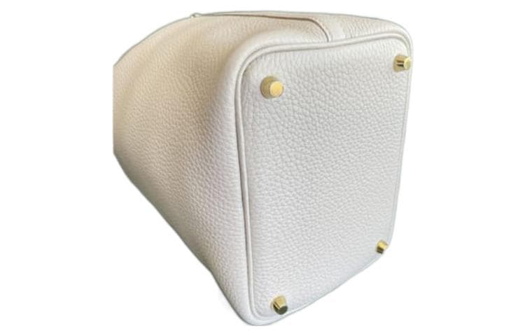 Сумка HERMES Picotin Lock 18 Clemence 8L Beton - изображение 4